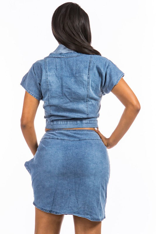 Denim Diva Set | Stylish Women's Outfit for Every Occasion