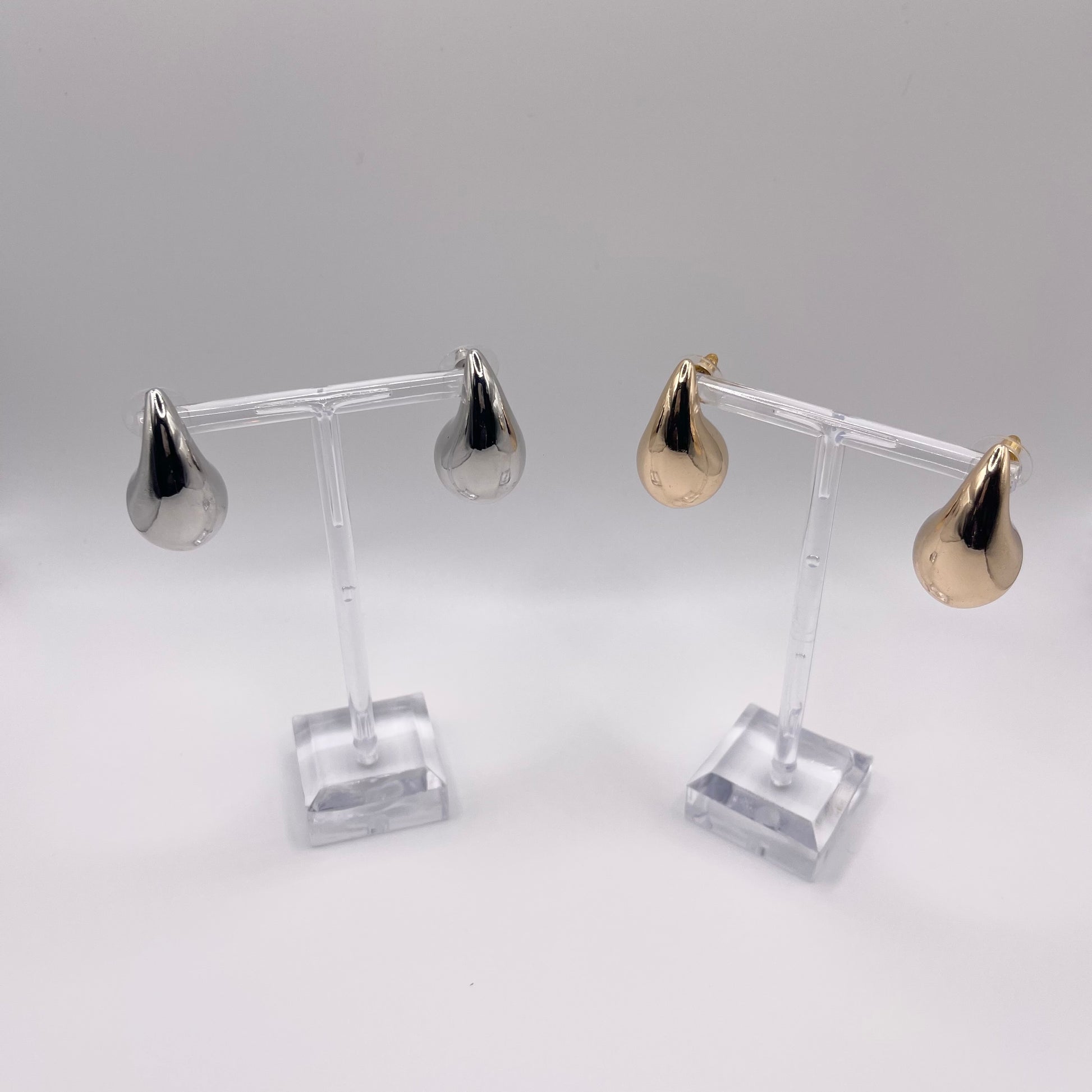 Gilded Raindrop Earrings | Elegant Women's Jewelry