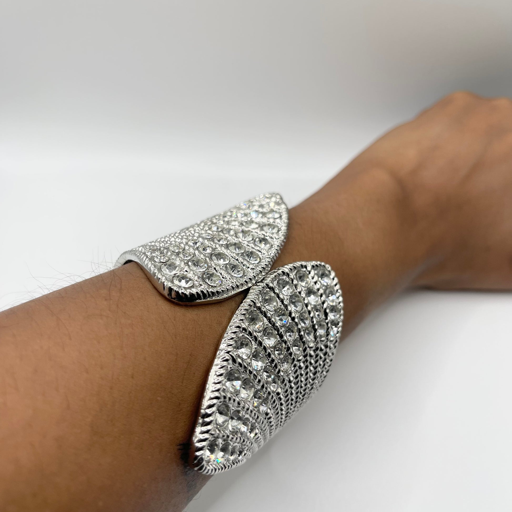 Radiant Wing Statement Cuff Bracelet