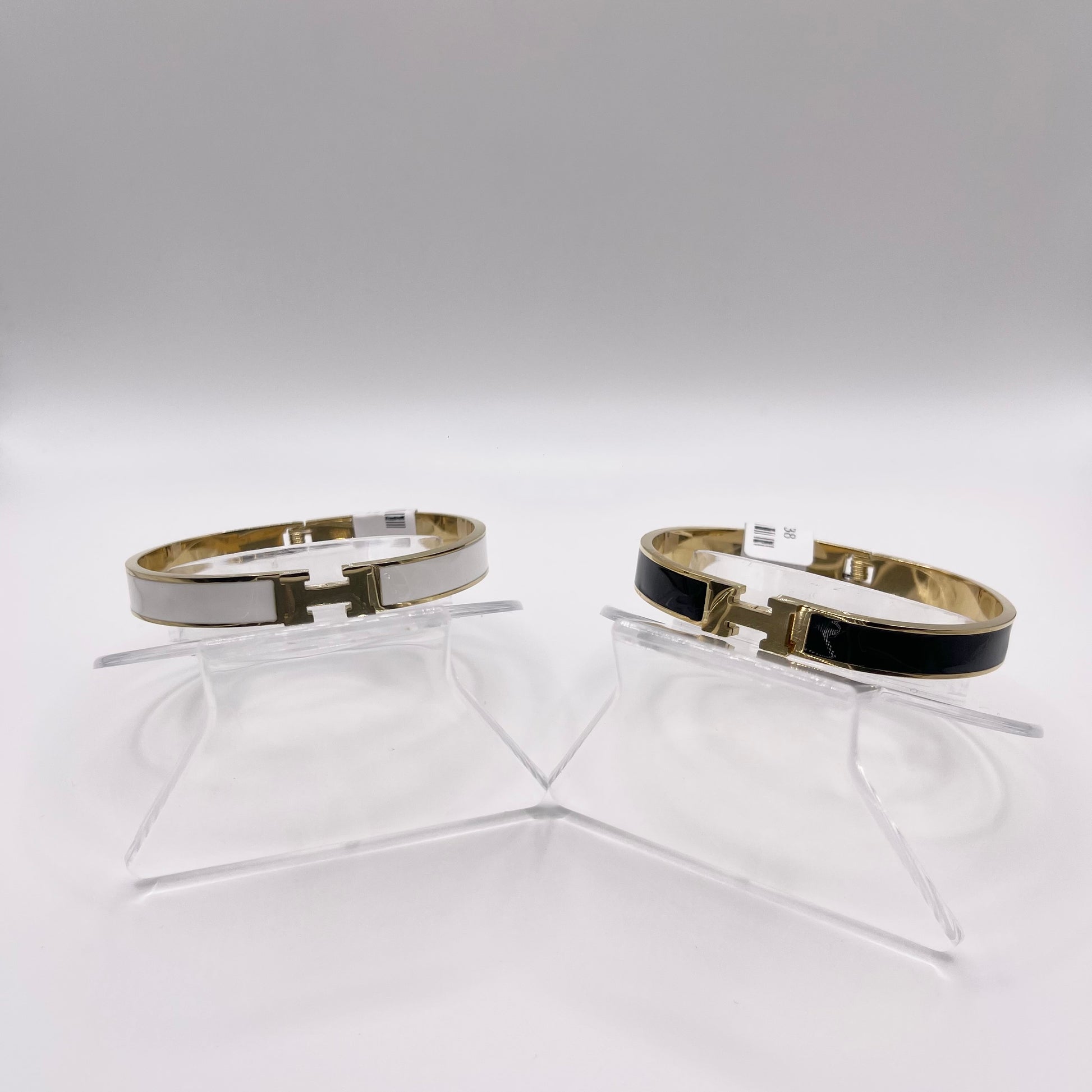 Classic Luxe H-Bangle | Elegant Women's Jewelry