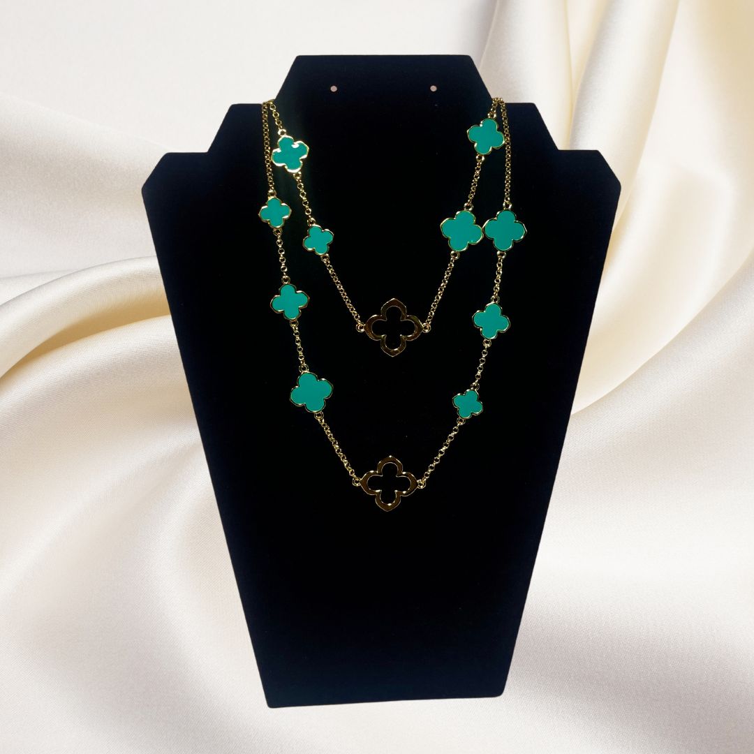 Turquoise Blossom Necklace | Vibrant & Elegant Jewelry